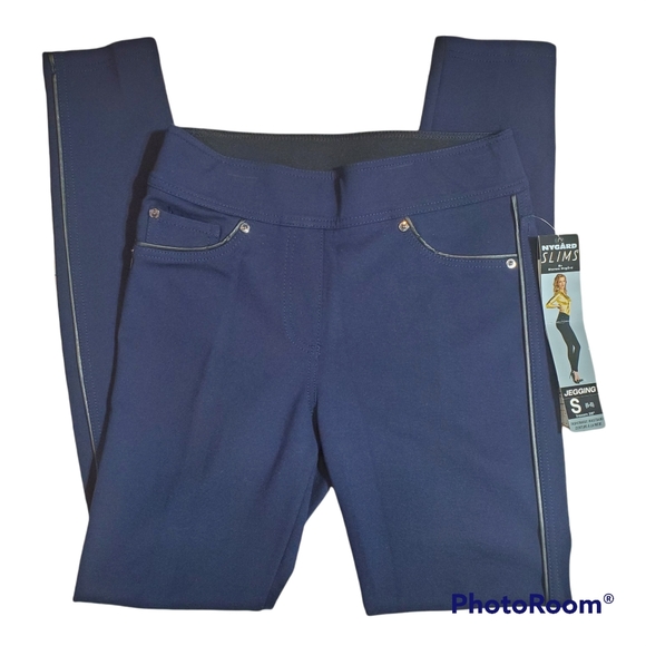 NWT Nygard Slims Deep Navy Jeggings - Picture 4 of 10